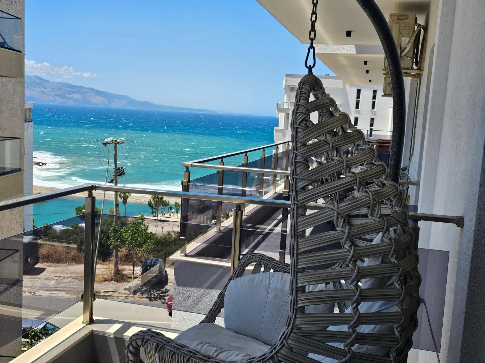 Jusal Sea View Apartment Saranda Zewnętrze zdjęcie